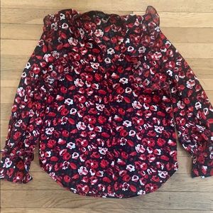 Ralph Lauren ruffle blouse - sz S petite